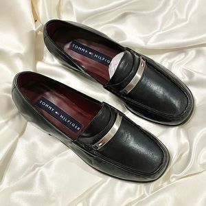 Tommy Hilfiger Black Loafers